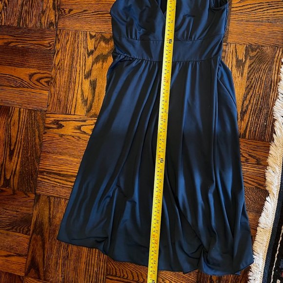 XS Deep Teal Halter Neck Dress - Picture 3 of 5